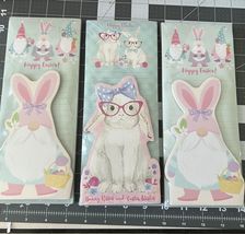 3 pack Clementine Paper Inc Nursing Magnetic Note Pad Gnomes /bunny - $25.08 CAD