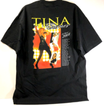 Tina Turner In Concert 2008 Black Rock Roll Soul Pop R&amp;B Music T-Shirt X... - £117.66 GBP