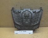 11-13 Ford Fiesta Radio Control Panel Face AE8T18K811BA Plate 525-18C2 - $12.24