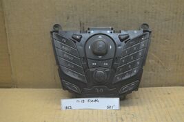 11-13 Ford Fiesta Radio Control Panel Face AE8T18K811BA Plate 525-18C2 - $12.24
