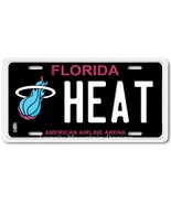 Miami Heat Florida State Custom Art FLAT Aluminum Novelty Auto License Tag Plate - $17.99