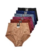 Women High Waist Full Coverage Satin Pockets Tummy Control Brief Girdle ... - $31.72+