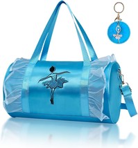 Cute Ballet Dance Bag Tutu Dress Bag Waterproof Lightweight Ballerina Blue Dance - £29.25 GBP