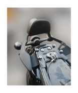 Fit For Royal Enfield Hunter 350 Backrest Support Pillion With Black Cus... - $2,142.13 MXN
