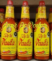 3X DE LA VIUDA SALSA PICANTE HOT SAUCE SALSA - 3 of 150ml EACH PRIORITY ... - £14.13 GBP