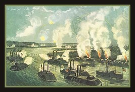 Bombardment and Capture of Island "Number Ten" 20 x 30 Poster - $25.98