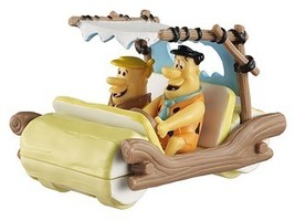 Flinstone Flintmobile With Mini Figures Elite 1/50 Diecast Model by Hotw... - $1,237.56 MXN