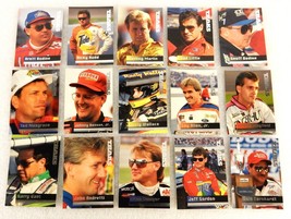 NASCAR Trading Cards, Lot of 15, TRAKS 1995, Excellent Condition, CRD-100 - $14.65