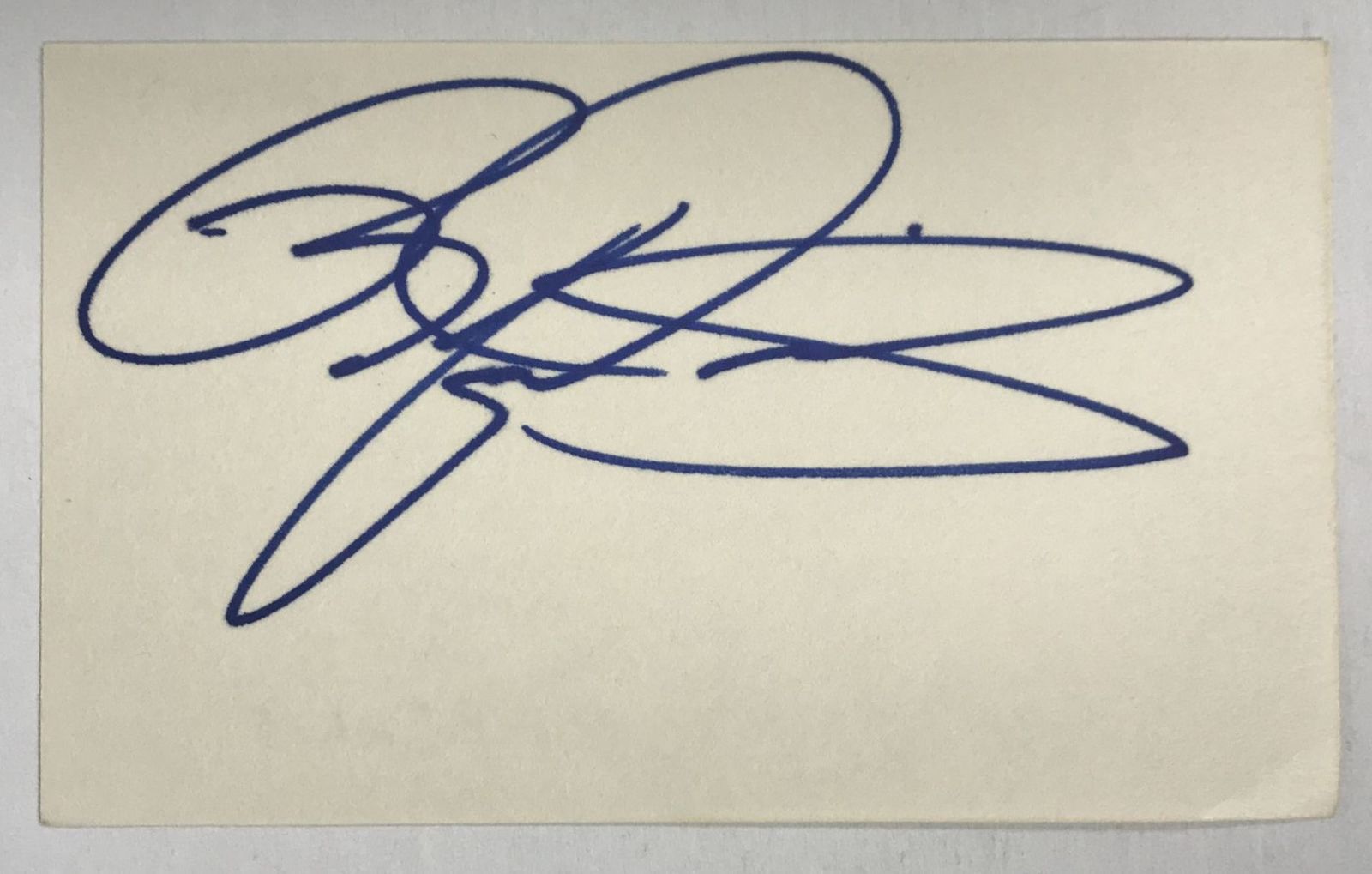Branford Marsalis Signed Autographed Vintage 3x5 Index Card #3 - $15.00