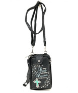 Western Style Small Concho Buckle Crossbody Cell Phone Purse Handbag in ... - £22.04 GBP