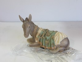 New Kirkland Signature Hand Painted Nativity Christmas Decor Donkey Figurine - £31.31 GBP