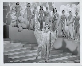 Frances Langford in shimmering costume with dancing girls 8x10 photo - £9.44 GBP