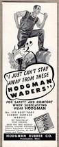 1958 Print Ad Hodgman Rubber Waders for Fishing Framingham,MA - £6.76 GBP
