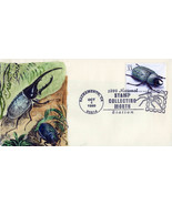 US 3354l FDC Insects, E. Hercules Beetle hand-painted Cachets ZAYIX 0124... - £7.86 GBP