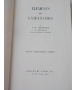 Elements of Gasdynamics A Roshko HW Liepmann Hard Cover Vtg Book 1967 Ae... - $286.33 MXN