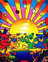 Grateful Dead METAL PRINT  12X8IN INCHES SUBLIMATION PORTRAIT SIGN BEARS 59 - €21,39 EUR