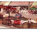 Street Store Shoe Vendor in Ghetto Chicago Illinois IL 1909 DB Postcard Y5 - £32.48 GBP