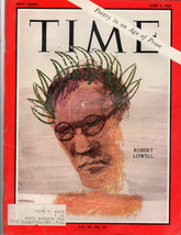 Time Magazine  1967, June 2,  Robert Lowell - £16.61 GBP
