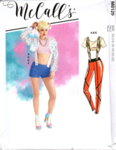 McCalls M8129 Misses Costume Harley Quinn Shorts, Pants - Pattern Size 6  to 14 - £13.75 GBP