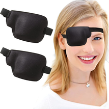 2Pcs 3D Eye Patches for Adults Adjustable Medical Eyepatch for Lazy Eye(Right) - £8.99 GBP