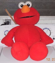 16&quot; Sesame Street Elmo Stuffed plush toy Jim Henson - £18.91 GBP