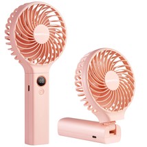 Handheld Fan,5000Mah Portable Fan Mini Fan Small Personal Fan With Backup Power, - £15.97 GBP