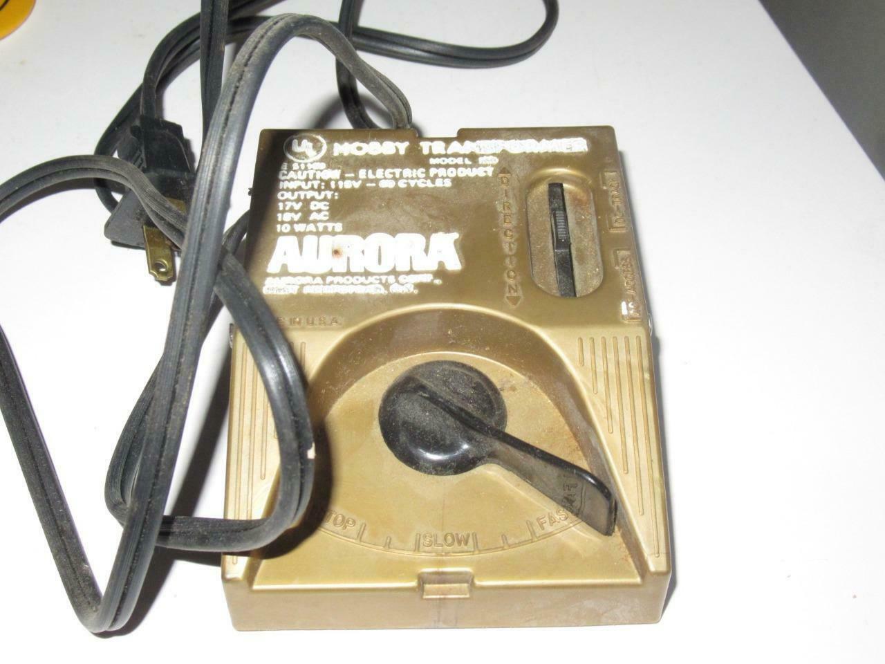 HO TRAINS- VINTAGE AURORA TRANSFORMER- 17VDC / 18VAC OUT- GOOD- S31E - $10.96