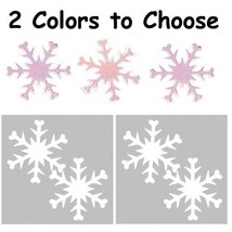 Confetti Snowflake - 2 Colors to Choose - 2 Pchs or 1/2 lbs - FREE SHIP - $8.41+