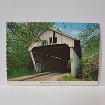 Vintage Postcard Zeller-Smith Covered Bridge Crossing Sycamore Creek  - £5.44 GBP