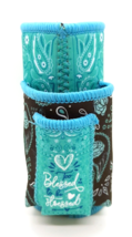 Ninc Blessed Design Cigarette Pack Pouch/Lighter Holder 12 Oz Slim Can C... - $9.89