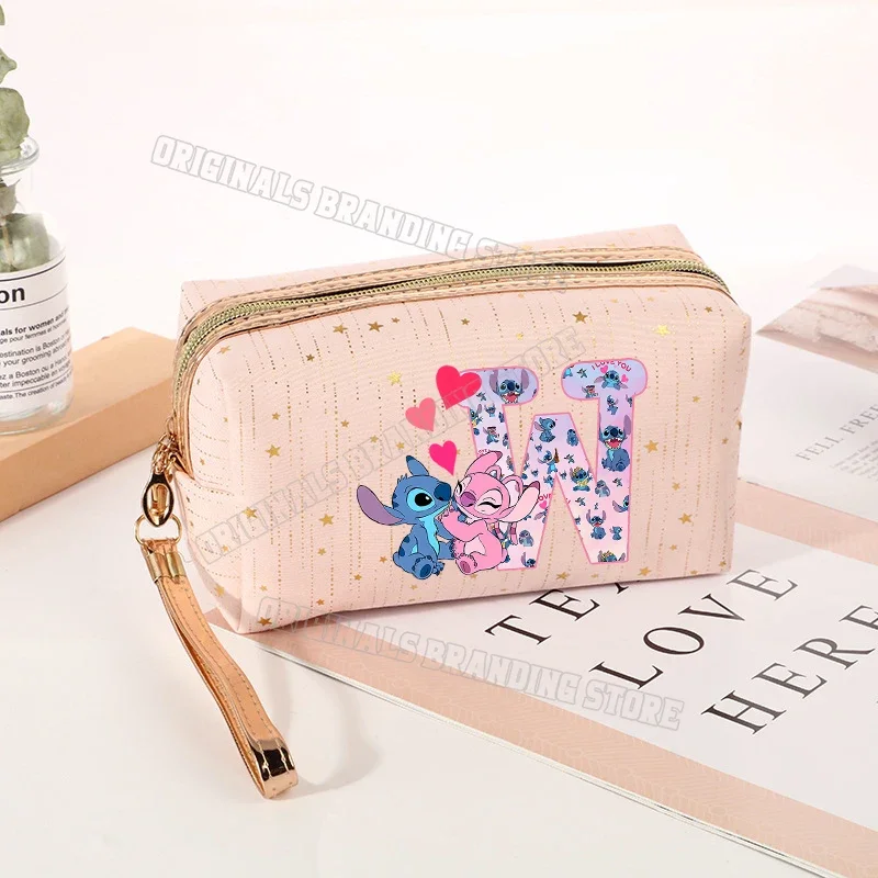 Lilo Stitch Disney Cosmetic Bag for Women Cartoon Storage -18X10X7.5cm S... - $76.90 MXN