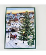 Cobble Hill 1000 Pc Village Tree Jigsaw Puzzle w/Poster New - $276.80 MXN