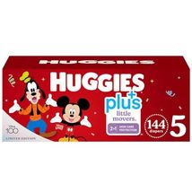 Huggies Plus Diapers, Size 5 (27+ Pounds), 144 Count - £61.68 GBP