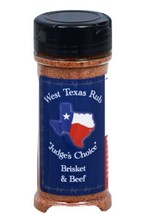 West Texas rub Judge’s Choice brisket amd beef seasoning. lot of 2 - $34.62