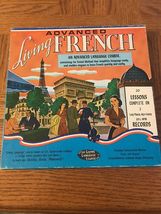 Living French: Complete Advanced Language Course 78 Album Set - $28.51