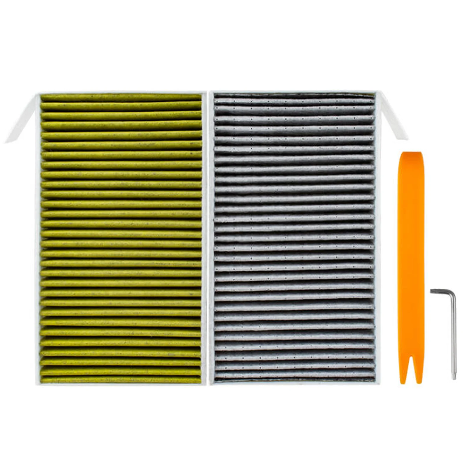Car Air Filter Air Conditioner Cabin Filter with Activated Carbon Replacement - £17.34 GBP