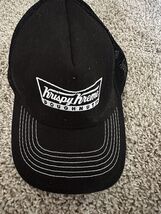 Krispy Kreme Doughnuts Mesh Trucker Snapback Hat Cap Donut Men Women Bla... - $272.78 MXN