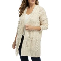 American Rag Cardigan Sweater Chevron Crochet Pattern, Size Small - $14.85