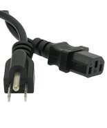 DIGITMON 2-Pack Value 6FT 3 Prong AC Power Cord Cable Plug for HP LD4710... - £11.89 GBP