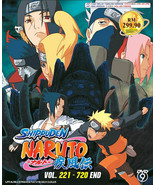 DVD ANIME ENGLISH DUBBED Naruto + Shippuden 500 Episodes + DHL - $125.99