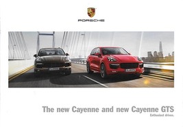 2015 Porsche CAYENNE base and GTS sales brochure catalog US 15 - £9.76 GBP