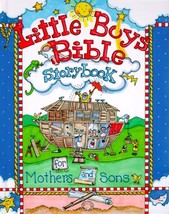 Little Boys Bible Storybook for Mothers and Sons Larsen, Carolyn - £5.25 GBP