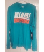 Miami Dolphins 47 Brand Long Sleeve T Shirt - NFL - $30.26 CAD