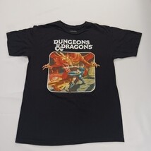 Dungeons & Dragons RN#115665 Men's M Black Cotton Short Sleeve Graphic T-Shirt  image 8