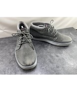 Eddie Bauer  Chukka Boots Men 10.5 M Shoes Gray Leather Casual Comfort B... - $641.26 MXN