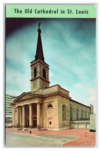 The Old Cathedral St Louis Missouri MO UNP Chrome Postcard N19 - £1.51 GBP