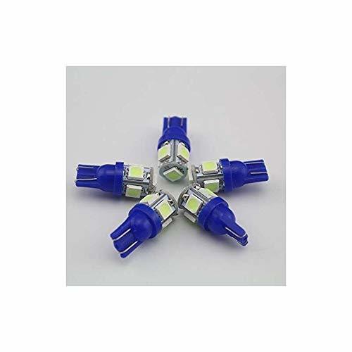 Blue 194 T10 168 LED 5 SMD bulbs for car truck license plate light, side... - $7.52