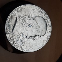 ½ Half Dollar Franklin Silver Coin 1963 D Mint 50C KM#199 Denver FV $0.50 - £12.75 GBP