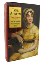 Jane Austen Three Complete Novels Sense And Sensibility, Pride And Prejudice, An - $62.44