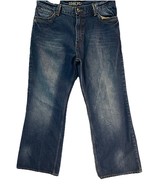 DHJC 1865 Original 5 Pocket Mens Heavy Duty Boot Cut Denim Jeans Size 34x30 - €22,77 EUR